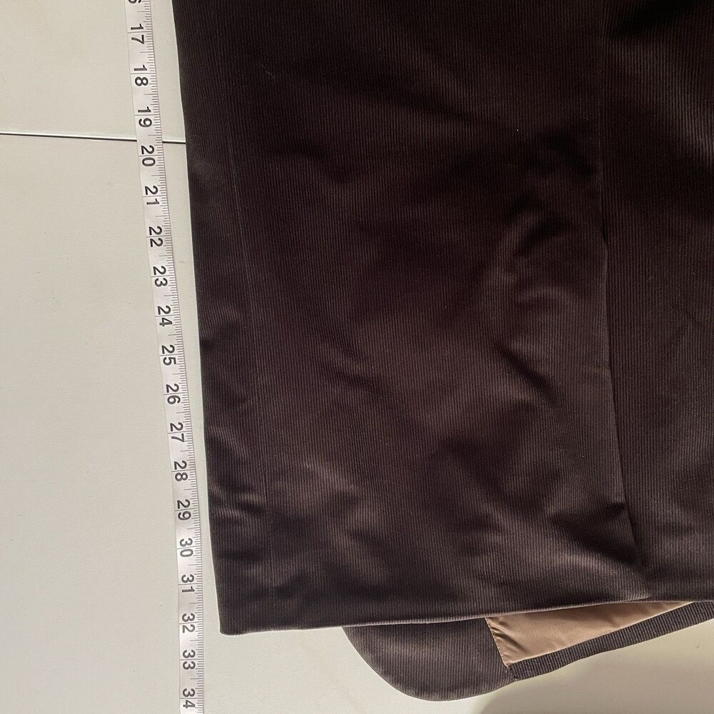Pronto Uomo Brown Corduroy Blazer Sport Coat Jacket Mens 52 Reg Academia Preppy - Picture 11 of 15